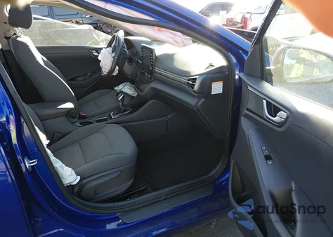 2020 Hyundai Ioniq Hybrid Sel из США, поврежденный, VIN KMHC85LC0LU242580